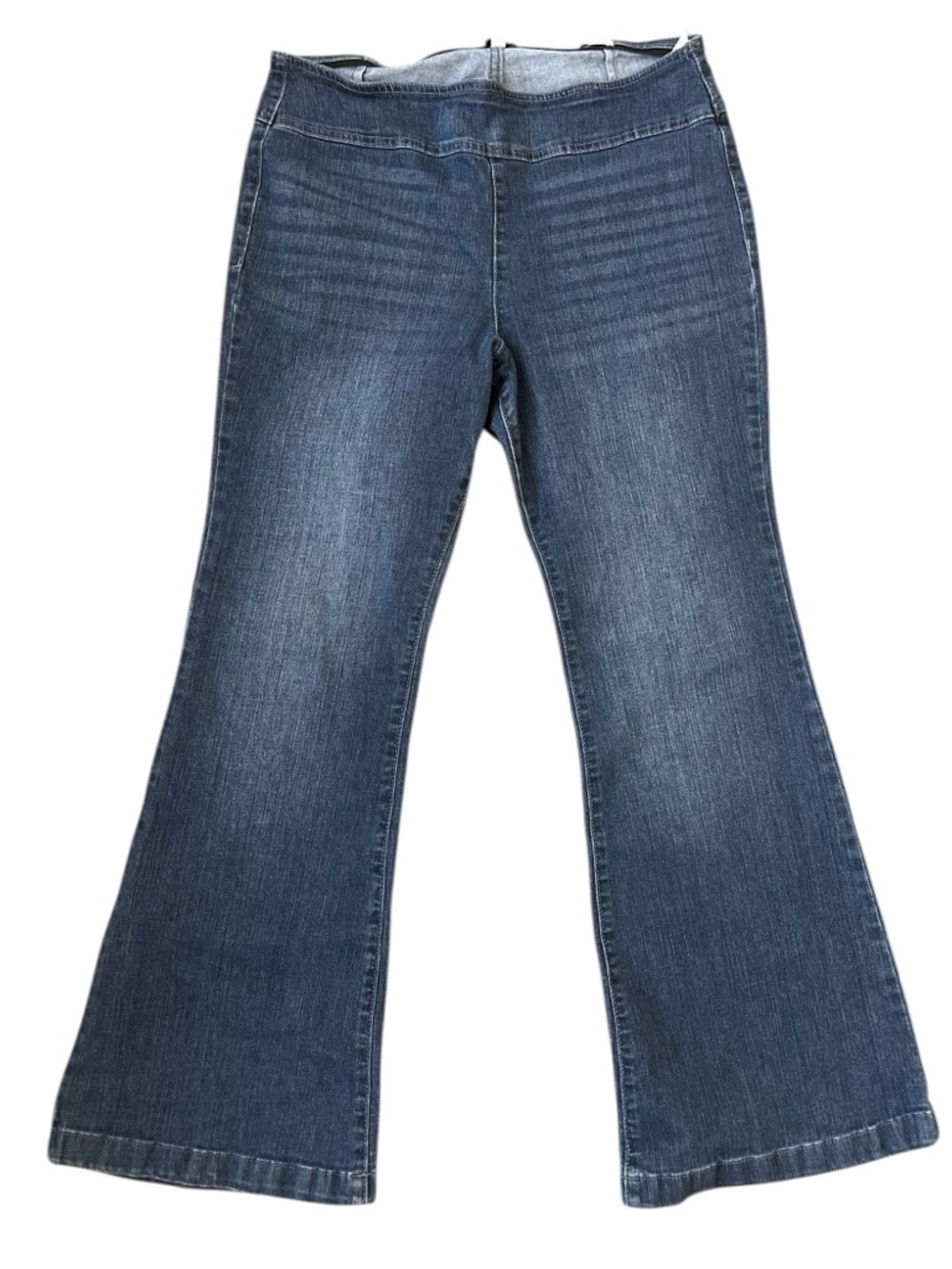Sofia Jeans by Sofia Vergara Melisa Flare Jeans 14S Short Mid Rise Stretch Denim